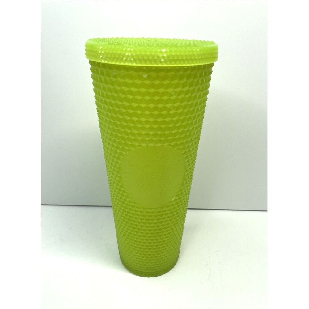 Starbucks Glow in the Dark 24 oz Cold Cup NO‎ STRAW Tumbler Cup Studded